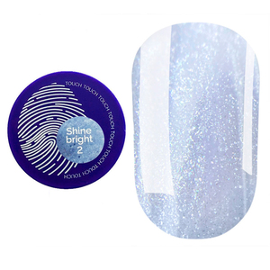 Гель Touch Builder Gel Shine Bright №02, 15 мл