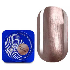 Гель Touch Metallic Gel Bronze, 5мл