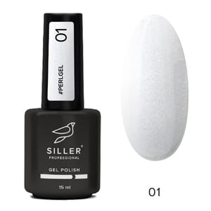 Гель Siller Pearl Bottle Gel №01, 15 мл