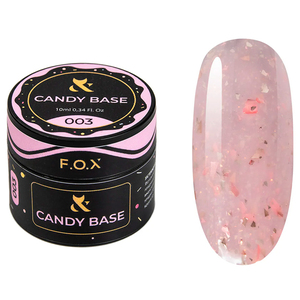 Гель-лак F.O.X Base Candy 003, 10 мл