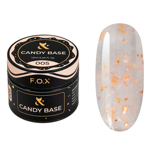 Гель-лак F.O.X Base Candy 005, 10 мл