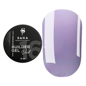 Моделюючий гель SAGA professional Builder Gel Veil №16, 15 мл