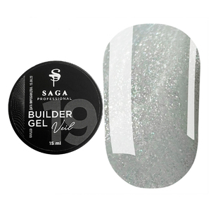 Моделюючий гель SAGA professional Builder Gel Veil №19, 15 мл