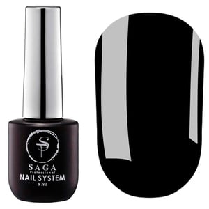 Топ без липкого слоя SAGA professional BLACK, 9 мл