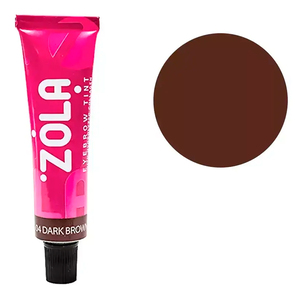 Фарба для брів із колагеном 04 Dark brown Eyebrow Tint, 15 мл