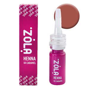 Хна професійна для брів ZOLA (04 CARAMEL), 10 г