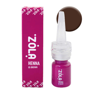 Хна професійна для брів ZOLA (05 BROWN), 5 г