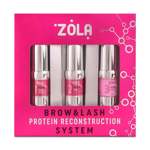 Набір для ламінування ZOLA Brow&Lash Protein Reconstruction System Набір для ламінування ZOLA Brow&Lash Protein Reconstruction System