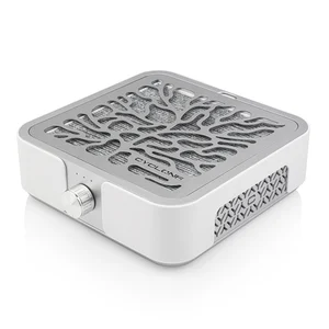 Витяжка CYCLONE X3 SILVER з вугільним НЕРА-фільтром 72W для манікюру та педикюру (УЦІНКА)