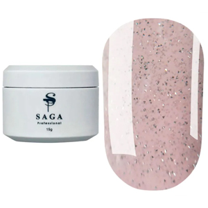Гель SAGA professional Builder Night gel №01, 15 мл Гель SAGA professional Builder Night gel №01, 15 мл