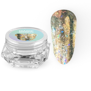 Сухие блестки для ногтей You Are Cute Magic Sparkles №01, 0,2 г Сухие блестки для ногтей You Are Cute Magic Sparkles №01, 0,2 г