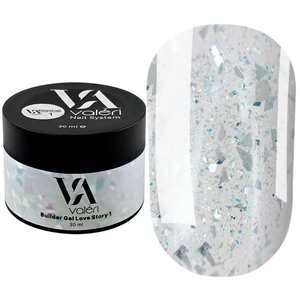 Гель для наращивания Valeri Builder Gel Love Story №1, 30 мл Гель для наращивания Valeri Builder Gel Love Story №1, 30 мл