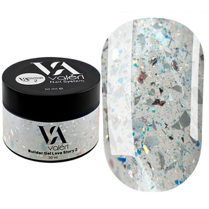 Гель для наращивания Valeri Builder Gel Love Story №2, 30 мл Гель для наращивания Valeri Builder Gel Love Story №2, 30 мл