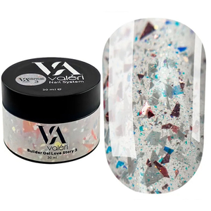 Гель для наращивания Valeri Builder Gel Love Story №3, 30 мл Гель для наращивания Valeri Builder Gel Love Story №3, 30 мл