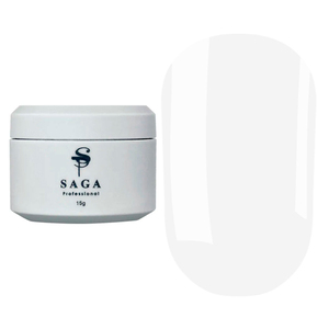 Гель SAGA professional Builder Pastel Color №01, 15 мл