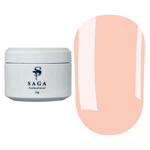 Гель SAGA professional Builder Pastel Color №02, 15 мл