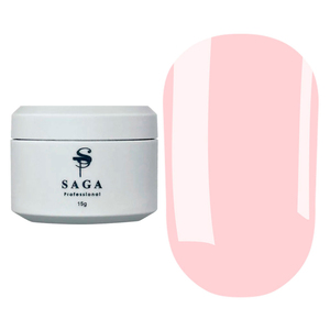 Гель SAGA professional Builder Pastel Color №04, 15 мл