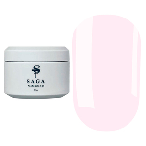 Гель SAGA professional Builder Pastel Color №07, 15 мл