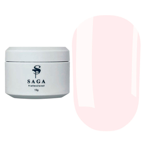 Гель SAGA professional Builder Pastel Color №08, 15 мл