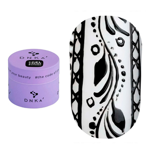 Гель-фарба DNKa Gel Paint Ethno Black, 5 мл