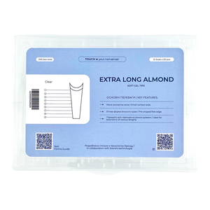 Тіпси для нарощення Touch Extra long Almond, 240 шт