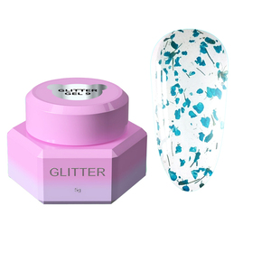 Блестки для ногтей You Are Cute Glitter Gel №09, 5 г Блестки для ногтей You Are Cute Glitter Gel №09, 5 г