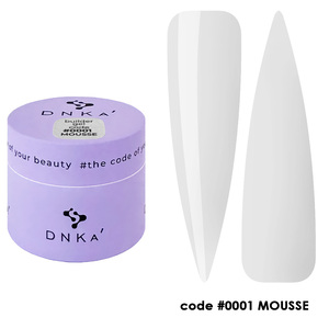 Гель DNKa Builder Gel Mousse №0001, 15 мл