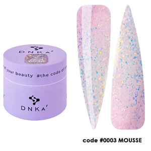 Гель DNKa Builder Gel Mousse №0003, 15 мл Гель DNKa Builder Gel Mousse №0003, 15 мл
