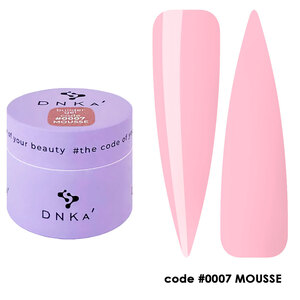 Гель DNKa Builder Gel Mousse №0007, 15 мл Гель DNKa Builder Gel Mousse №0007, 15 мл