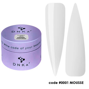 Гель DNKa Builder Gel Mousse №0001, 30 мл Гель DNKa Builder Gel Mousse №0001, 30 мл