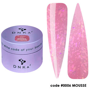 Гель DNKa Builder Gel Mousse №0006, 30 мл Гель DNKa Builder Gel Mousse №0006, 30 мл