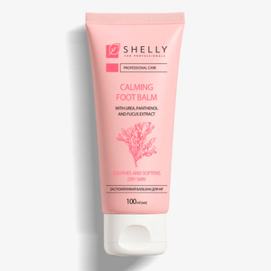 Успокаивающий бальзам для ног с мочевиной, пантенолом и экстрактом фукуса Shelly 100 мл