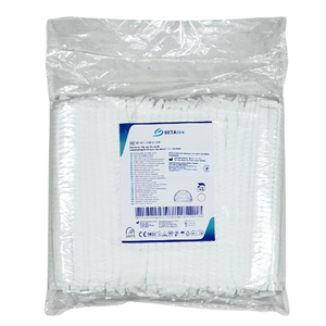 Шапочка одноразовая медицинская BETAtex, белая (100 шт/уп.) Шапочка одноразовая медицинская BETAtex, белая (100 шт/уп.)