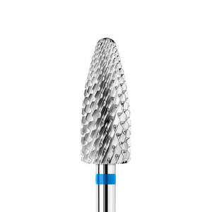 Фреза карбід-вольфрамова KWARK, конус заокруглений «кукурудза», синя, 6 мм (KT60124M0)