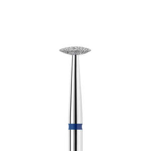 Фреза алмазно-платиновая KWARK, диск «линза», синяя, 5 мм (PL501270MD)