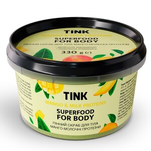 Скраб для тела пенный Манго-Молочные протеины Tink, 330 г