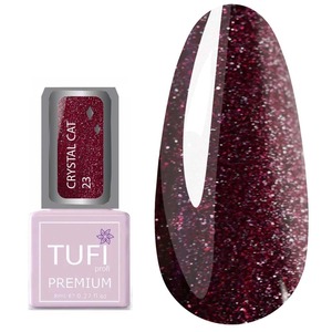 Гель-лак TUFI profi CRYSTAL CAT №23, 8 мл