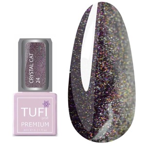 Гель-лак TUFI profi CRYSTAL CAT №24, 8 мл