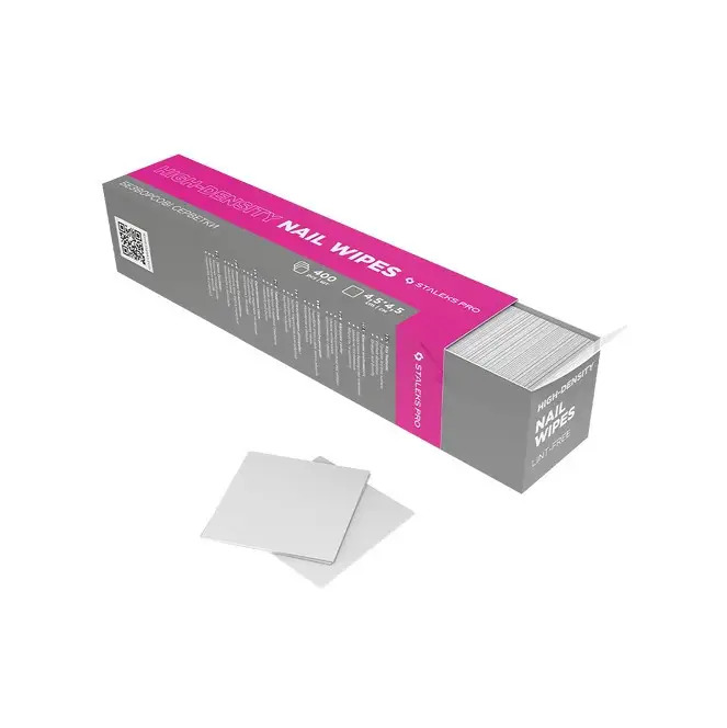 WS-400/1 Серветки безворсові щільні Staleks SMART STALEKS PRO (400 шт)