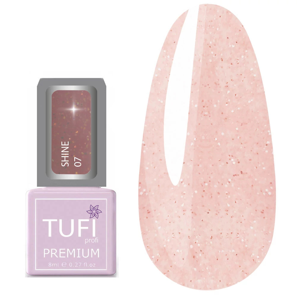 Гель-лак TUFI profi SHINE №07 Селена, 8 мл