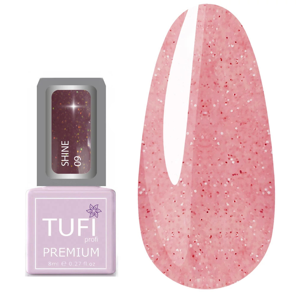 Гель-лак TUFI profi SHINE №09 Майли, 8 мл