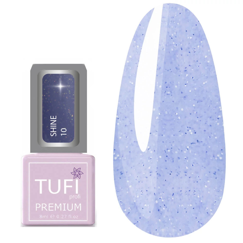 Гель-лак TUFI profi SHINE 10 Джіджі, 8 мл