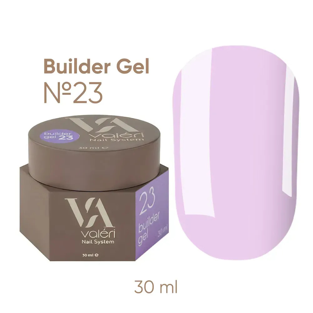 Гель для нарощування Valeri Builder Gel №23, 30 мл