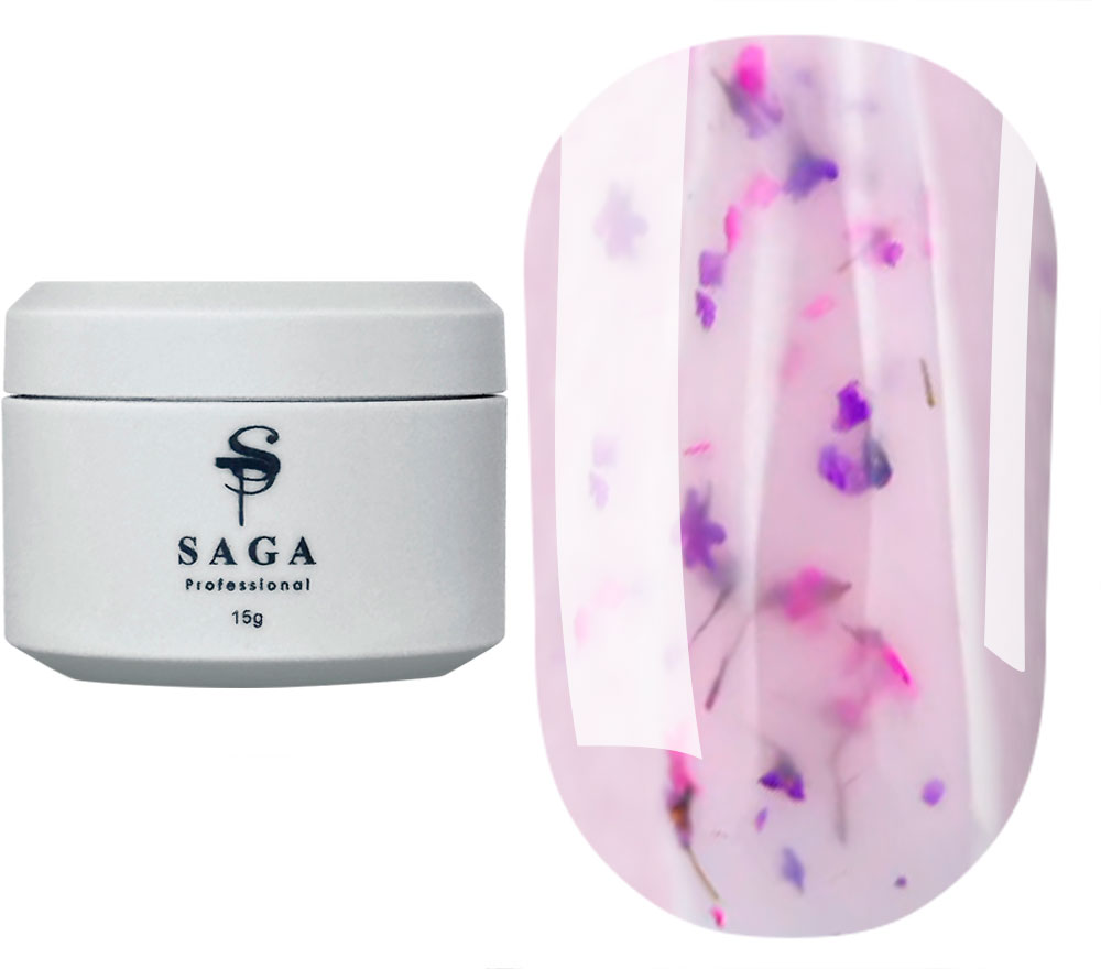 Гель SAGA professional Liquid Floral Gel №03, 15мл