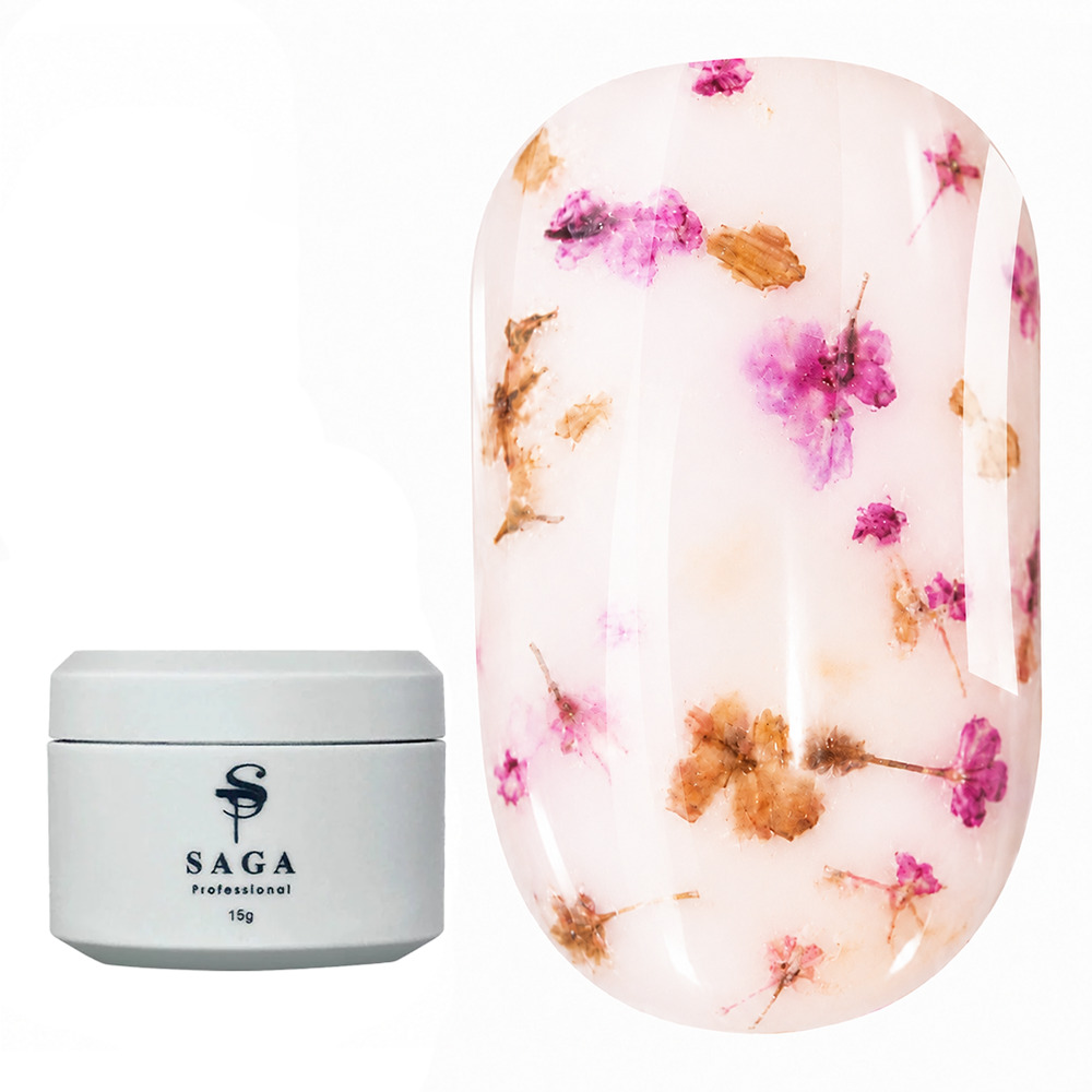 Гель SAGA professional Liquid Floral Gel №06, 15мл