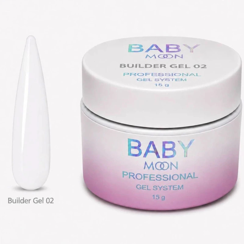 Моделюючий гель BABY MOON Builder Gel №02, 15 мл