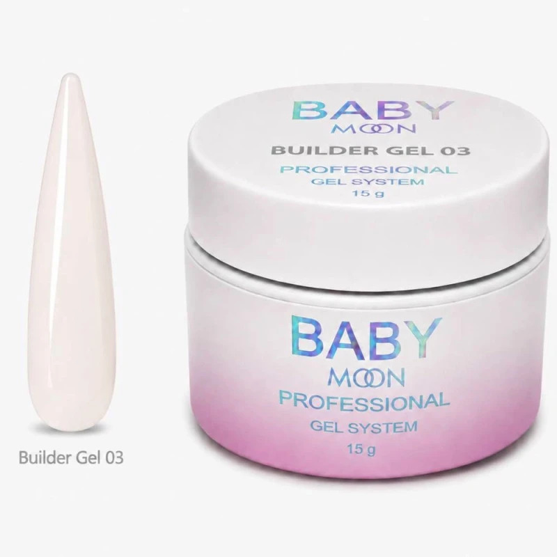 Моделюючий гель BABY MOON Builder Gel №03, 15 мл