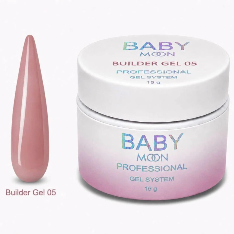 Моделюючий гель BABY MOON Builder Gel №05, 15 мл