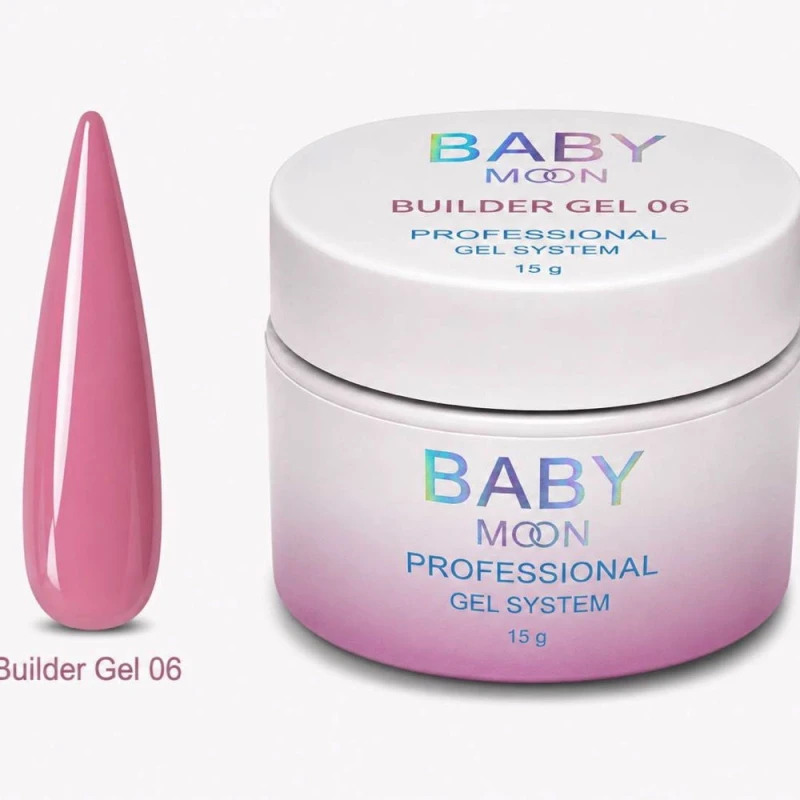 Моделюючий гель BABY MOON Builder Gel №06, 15 мл