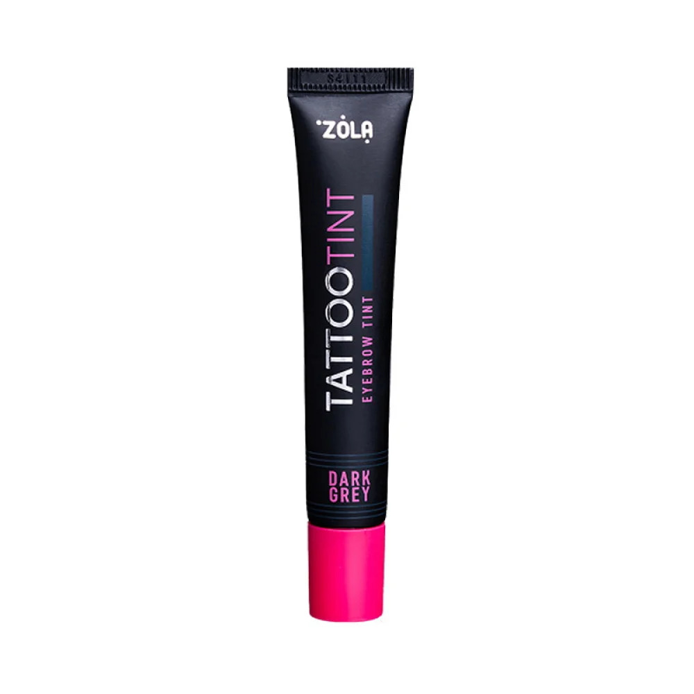 Фарба для брів і вій ZOLA Tattoo Tint Dark Grey, 15 мл